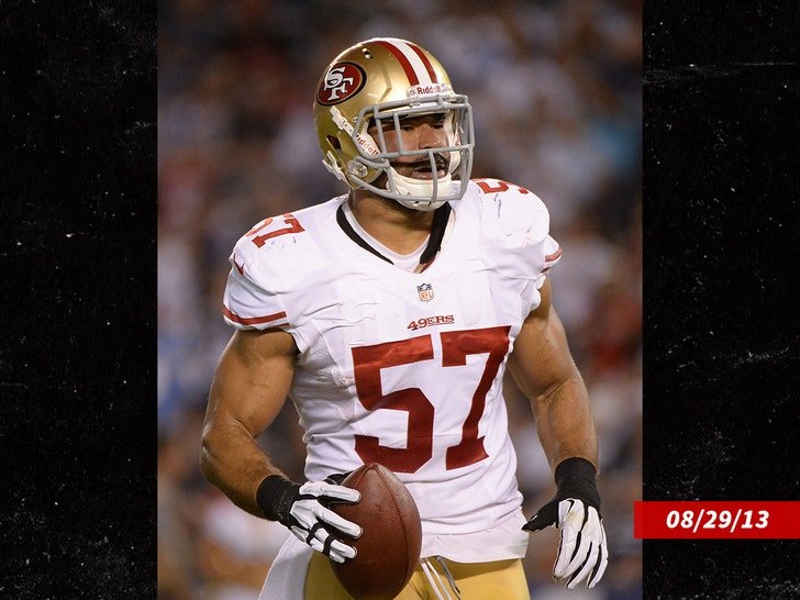 Michael Wilhoite 49ers NFL Football