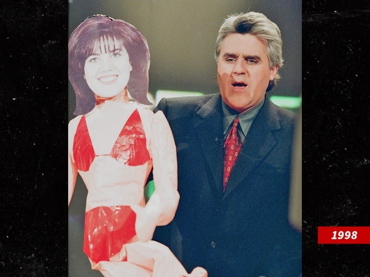 Monica Lewinsky Jay Leno Sub Getty Swipe