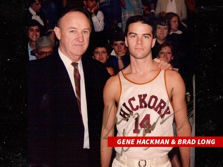Brad Long z Gene Hackman w uprawnieniu Brad Long Hoosiers ustawiony na kredyt