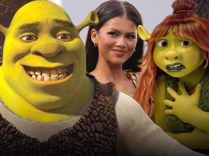 Shrek 5 Zendaya Getty Everett 1